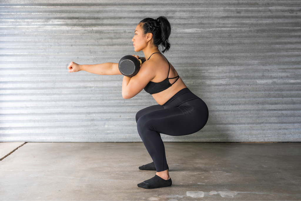 Squat with Kettlebell