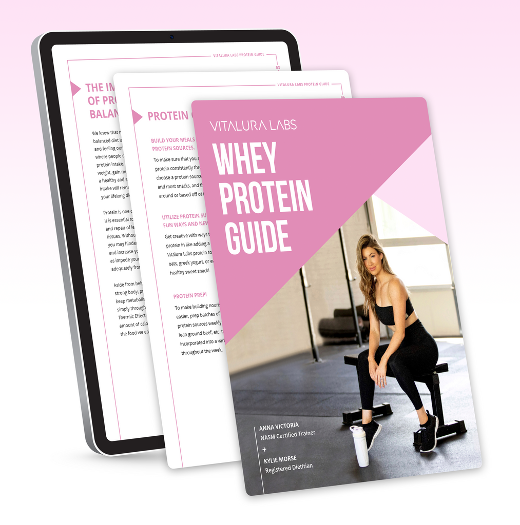 Vitalura Labs Whey Protein Guide + Recipes