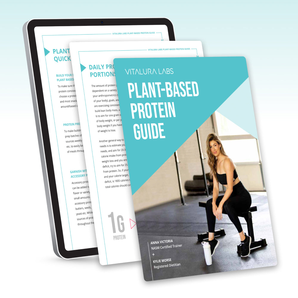 Vitalura Labs Plant-Based Protein Guide + Recipes